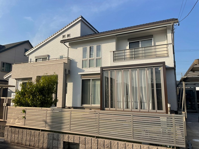 外壁塗装工事　『愛知県東海市K様邸』 写真