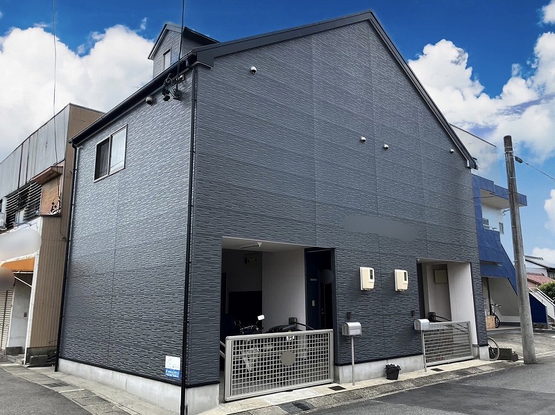 外壁塗装工事　『愛知県北名古屋市Tアパート』 写真